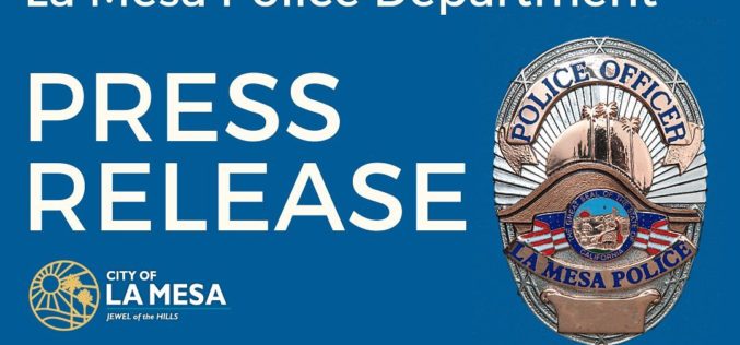 LA MESA BANK ROBBERY SUSPECT ARRESTED
