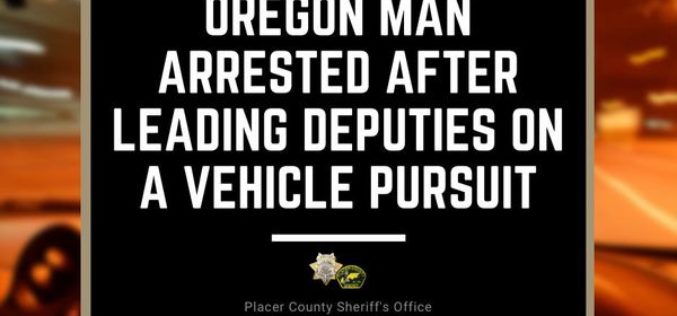 Oregon man leads interstate pursuit