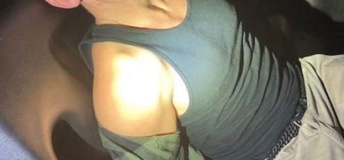 Man with warrants trying to hide in the attic