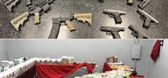 GUNS AND DRUGS OFF THE STREETS!