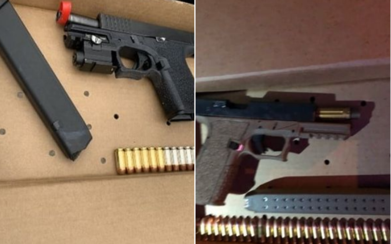 Four different weapons arrests in Stockton