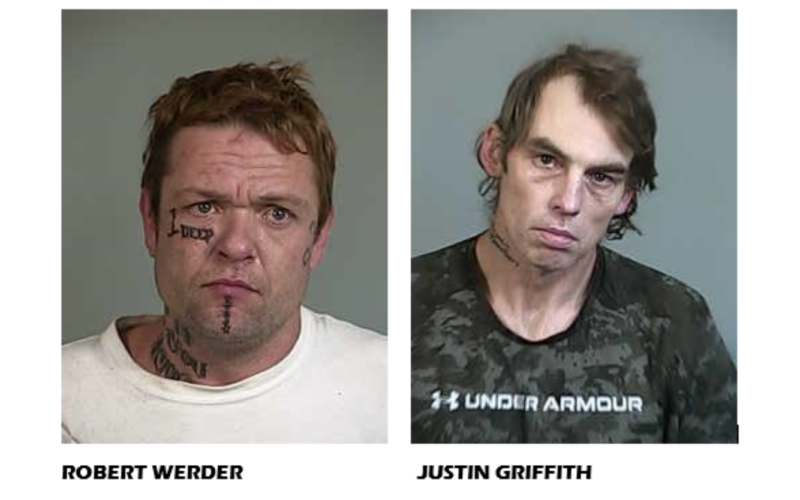 Yreka Police arrest two suspects in connection to alleged vehicle theft