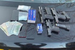 Officers Arrest Two Suspects After Three Firearms Located During Traffic Stop