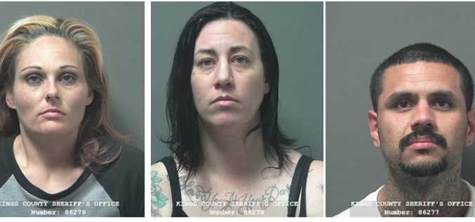 Trio steals from car parked at orchard