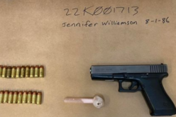 Speeding Navigator driven by gun-toting girl