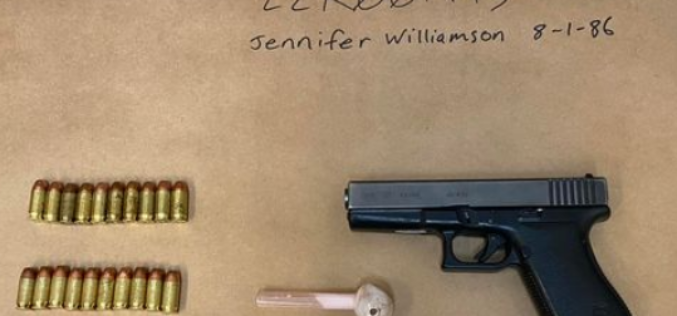 Speeding Navigator driven by gun-toting girl