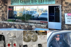 Tattoo Parlor houses drugs and paraphernalia