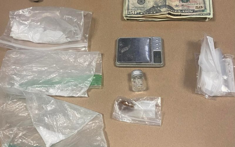 Gun and narcotics arrests made as a result of a traffic stop
