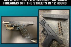 Two illegal firearms in Twelve hours