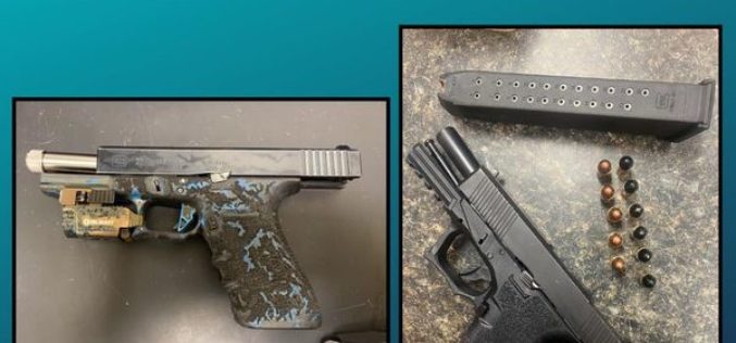 Two illegal firearms in Twelve hours