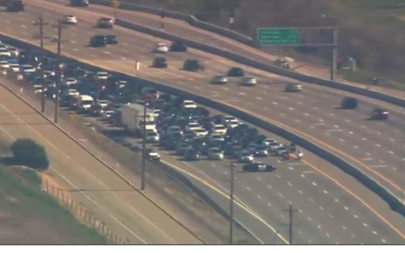 Man Arrested on Suspicion of Committing 2 Freeway Shootings in One Day