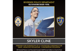 Riverside Police reportedly catch man packaging drugs in broad daylight