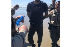 Probation violator located at the beach