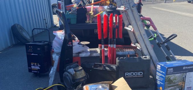 Parole search produces stolen property