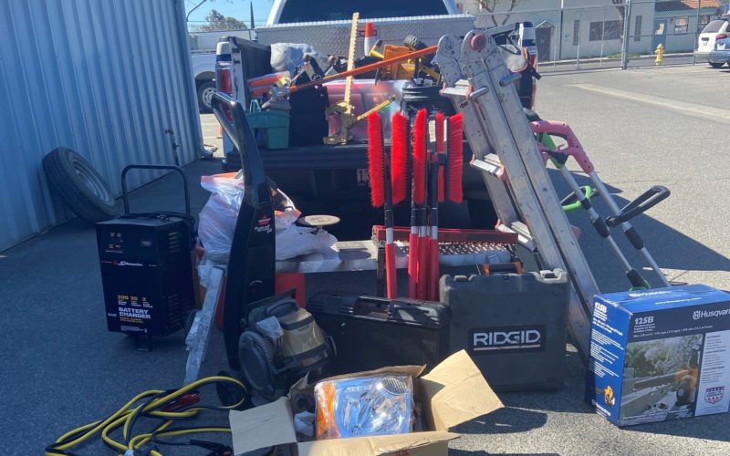 Parole search produces stolen property