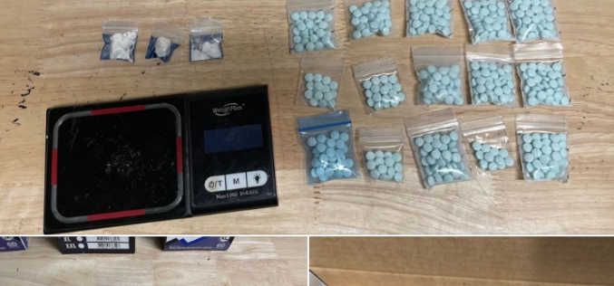 Man drives with fentanyl, cash, stolen gun