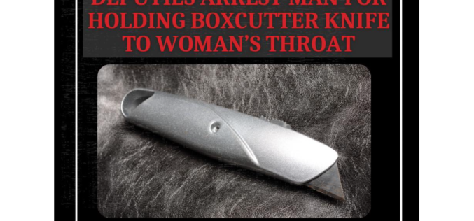 Man allegedly attacks woman with box cutter