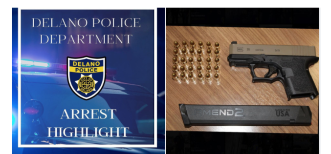 Gang member throws gun from car