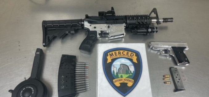 Gang Unit Locates Assault Rifle and Handgun During Search