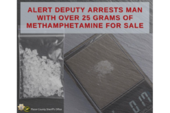 Placer County man arrested on suspicion of possession of drugs for sale