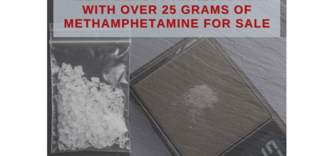 Placer County man arrested on suspicion of possession of drugs for sale