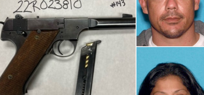 Felons Located in Stolen Vehicle, Armed with Stolen Loaded Firearm