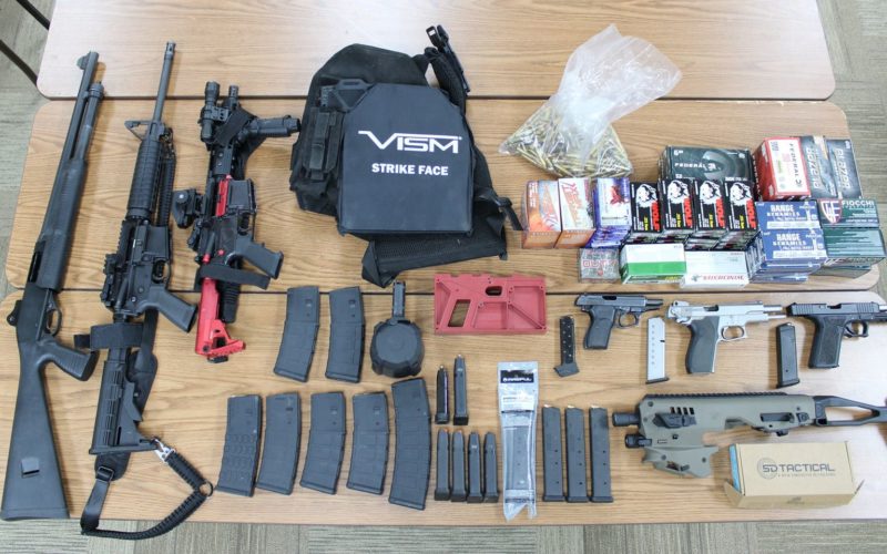 Search warrant yields multiple firearms