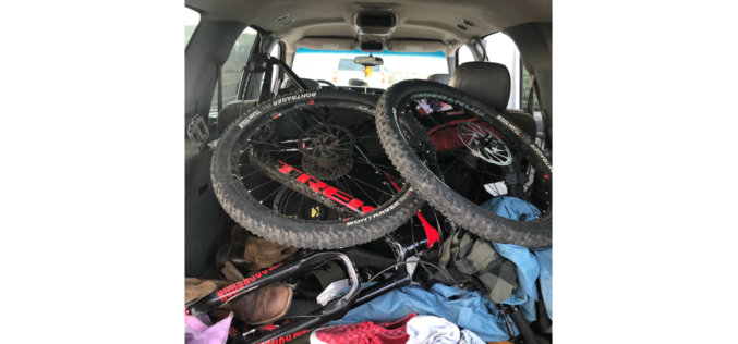 Three arrested for alleged theft of trailer