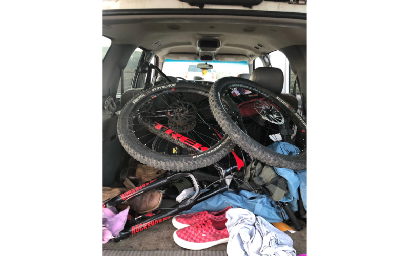 Three arrested for alleged theft of trailer