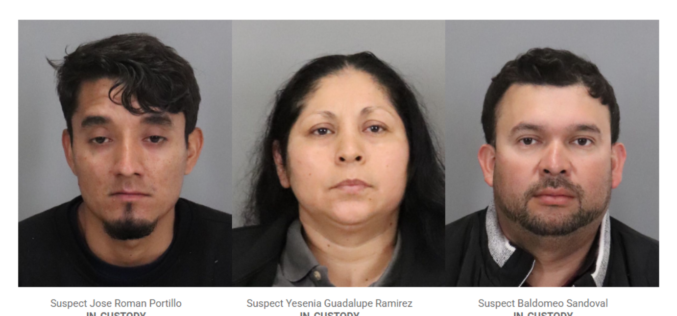 SJPD Arrest Three Suspects for Alleged Kidnapping of Three Month Old Infant