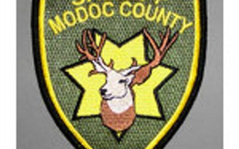 May report from Modoc County Sheriff