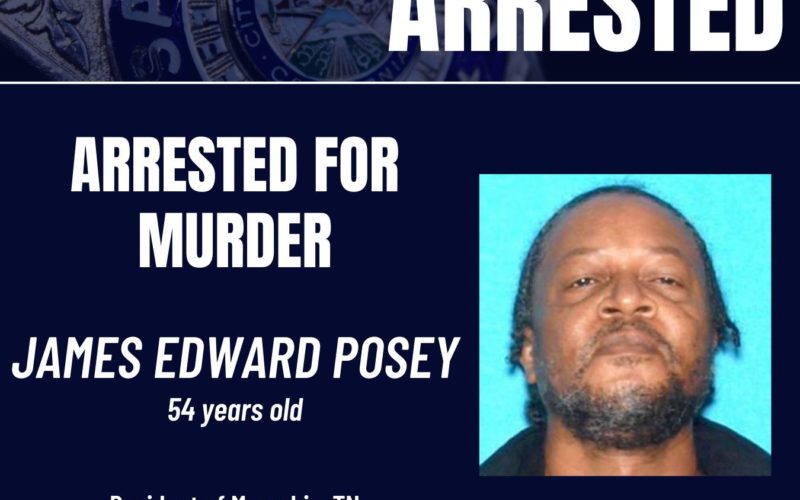 SUSPECT ARRESTED FOR MURDER