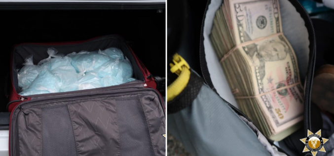 Couple from Georgia arrested near Yreka with Fentanyl