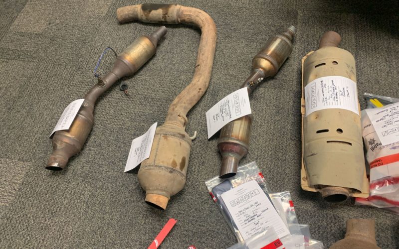 Car Chase Concludes with Catalytic Converter Crooks Caught