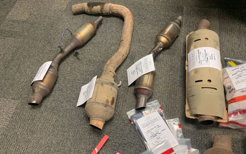 Car Chase Concludes with Catalytic Converter Crooks Caught