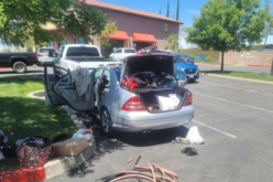 Two arrested after meth reportedly found in vehicle