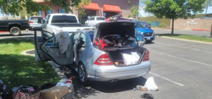 Two arrested after meth reportedly found in vehicle