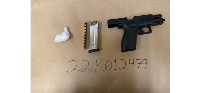 Intoxicated man reportedly caught with stolen gun in Kings County