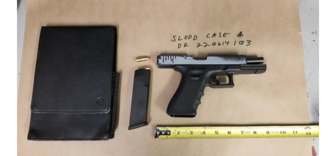 SLO man arrested for allegedly shooting at other person amid confrontation