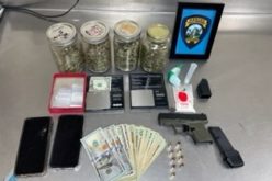 Gang Members Arrested with Firearm & Narcotics for Sale