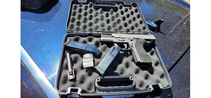 Man arrested on multiple outstanding warrants, alleged unlawful possession of firearm