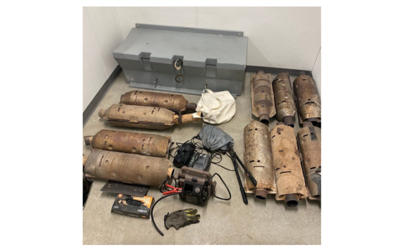 Mammoth Lakes catalytic converter thefts: Two arrested, two at large