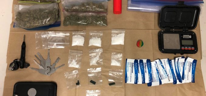 Couple arrested for alleged possession of several drugs