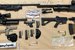 Convicted felon arrested after shooting pellet gun into residences and near public area in Fountain Valley