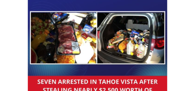 Seven suspects arrested for alleged shoplifting at Safeway