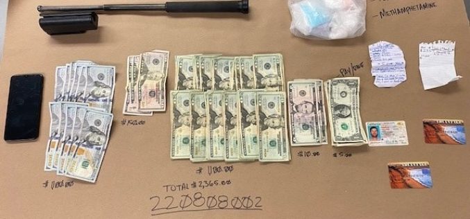 Arrest Made for Narcotics and Possession of Stolen Property