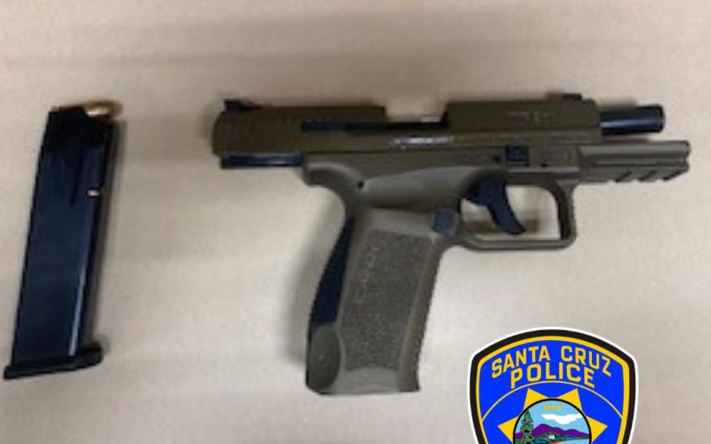 Drugs and Weapons Arrest in Santa Cruz