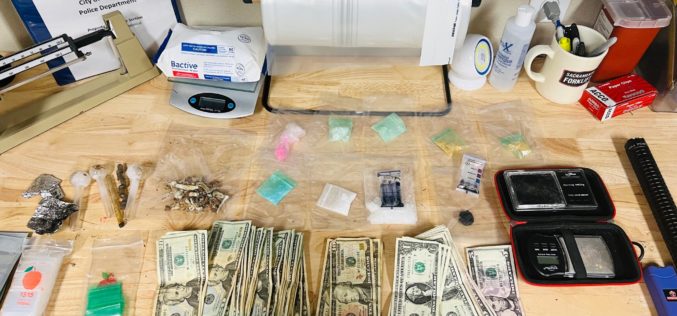 Two arrested after Red Bluff PD reportedly finds various drugs