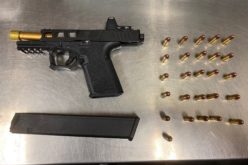 Traffic stop leads to arrest for alleged possession of machine gun