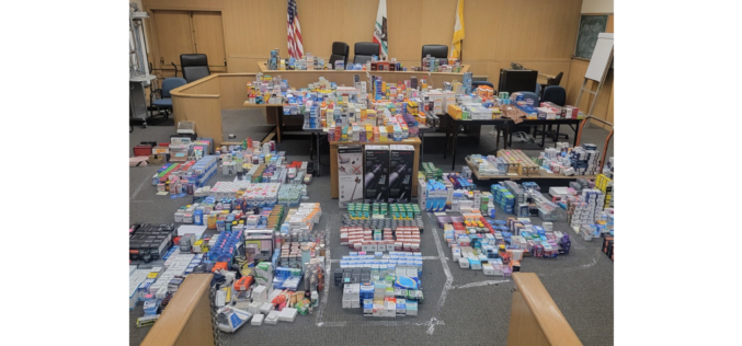 Bay Area man booked amid organized retail theft investigation